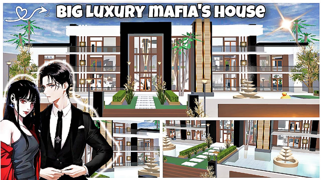 [BAGI BAGI ID] RUMAH MEWAH MAFIA 3 LANTAI😧🤩 ? SAKURA SCHOOL SIMULATOR ...