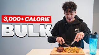 Mario Rios FULL DAY OF EATING | Bulk Edition
