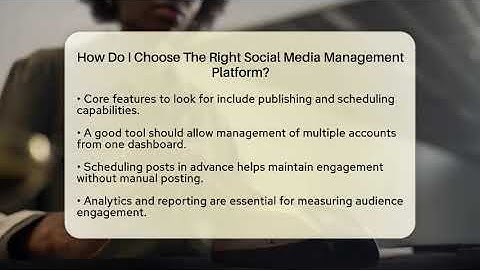 How Do I Choose The Right Social Media Management Platform? - Everyday-Networking