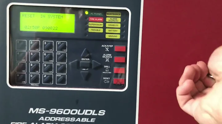 Fire Alarm Bell Test #25 (Fire Lite MS-9600UDLS)