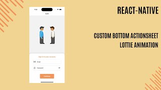 Animated Bottom Sheet & Lottie Animation (Reanimated 3 & Lottie)