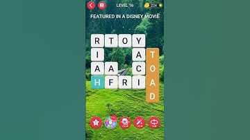 Word Serene Line Level 16