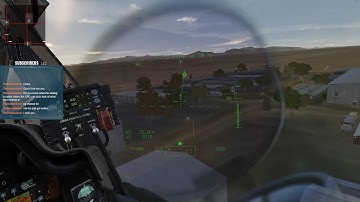 DCS AH-64D - Cold Start and Free Flight