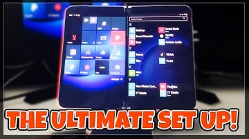 THE ULTIMATE MICROSOFT SURFACE DUO 2 LAPTOP SETUP! THIS SETUP IS VERY AFFORDABLE!!