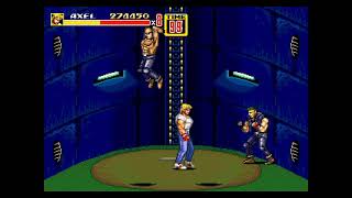 Streets of Rage II - Stage 4 - SEGA Megadrive Mini