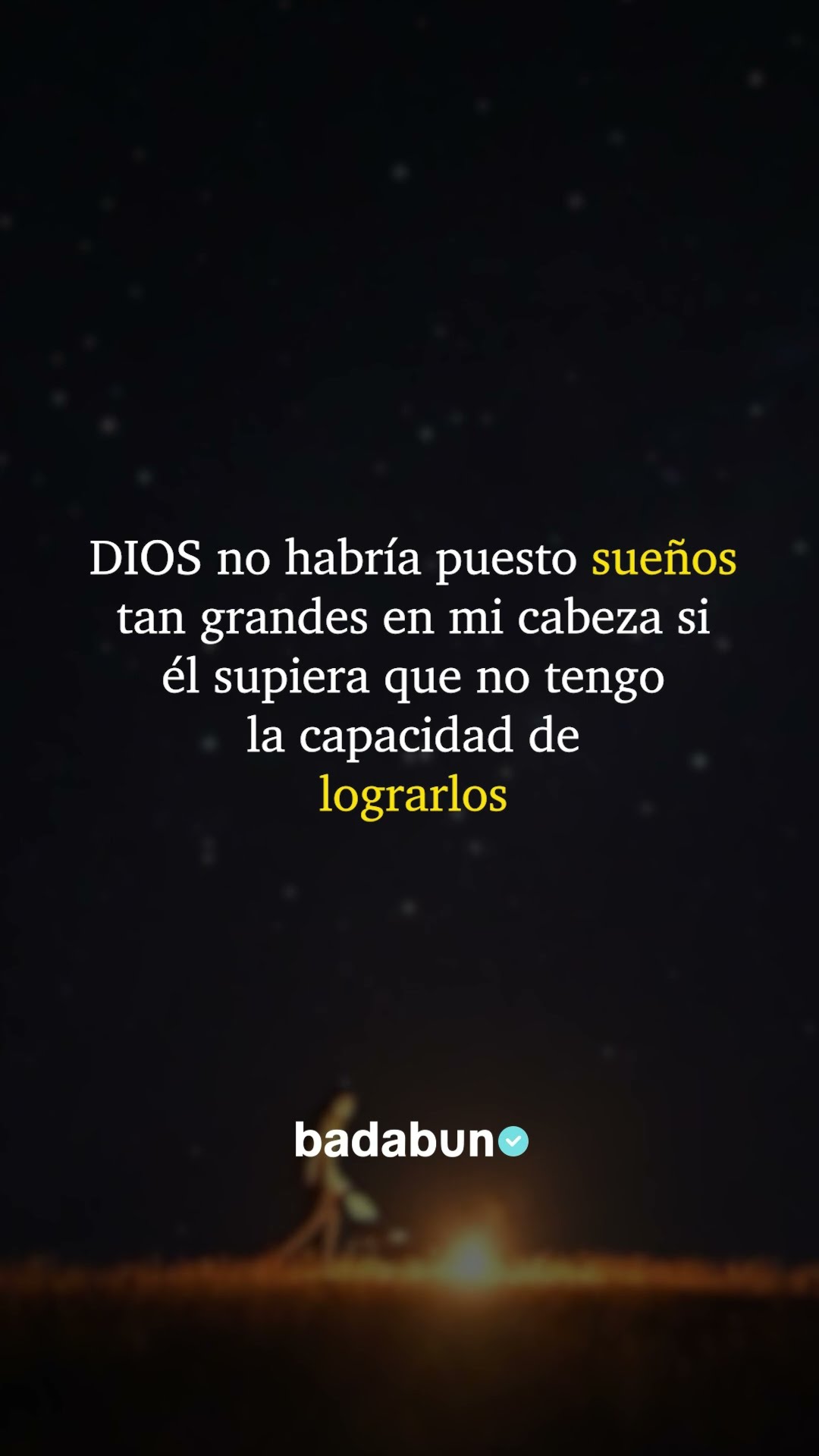 Nada es imposible si Dios ya lo pensó para ti