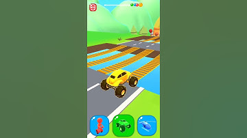 Shape shifting 🏃‍♂️🚗🚲🚦All Levels Gameplay Walkthrough Android,ios Max Level MAX3F102#shorts
