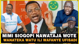 MPINA MENTIONS THOSE WHO CAPTURED HIM QUICKLY THE TRUTH ABOUT CAPTAIN TESHA/CCM WHO ARE AFRAID OF...