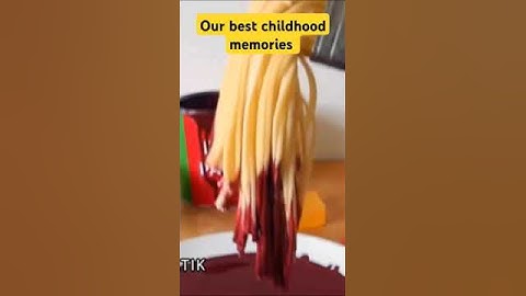 Our best childhood memories