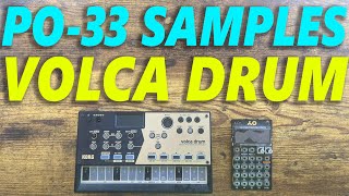 PO-33 Samples Volca Drum!