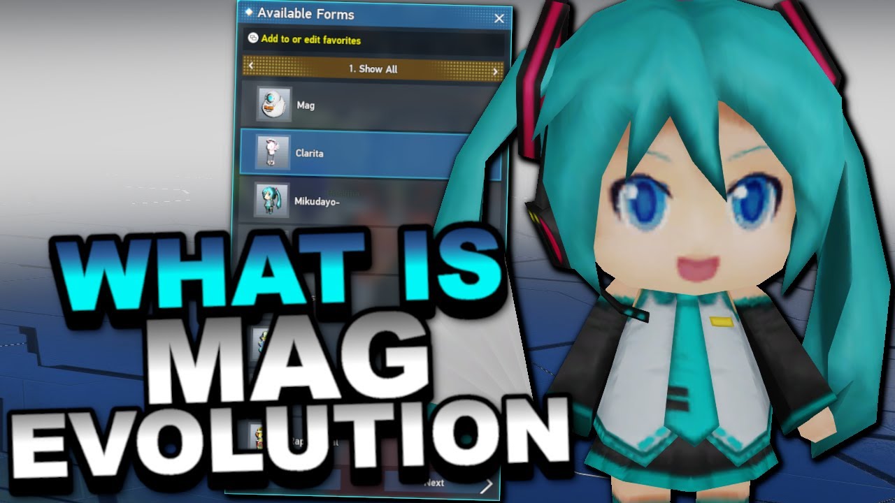 How To Get More PSO2 NGS Mag Evolution Device |  PSO2 New Genesis Mag Appearance Guide