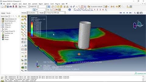 Simulation rigid impact on CFRP plates in Abaqus