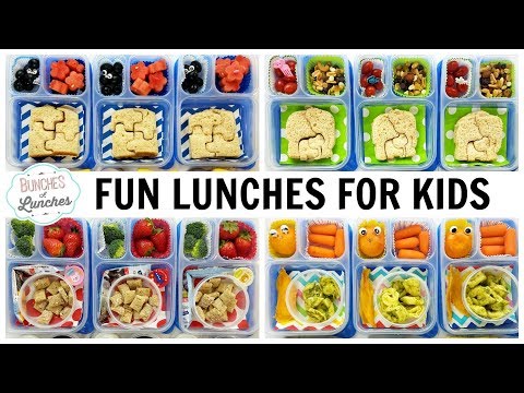 The Kids Pick Their Own Lunches! | JK, K, 1st Grade, 2nd Grade | FUN SCHOOL LUNCH IDEAS