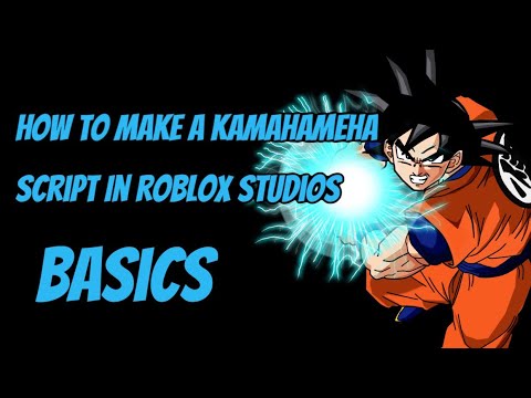 How To Make A Kamehameha Script In Roblox Studios 2019 Youtube - roblox studio kamehameha en roblox tutorial español