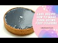 Easy Recipe How To Make Dark Brown Food Coloring