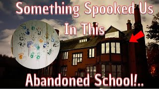 We Explore This Spooky School At Night & Hear Some Strange Things!…