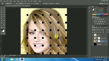 How to make basket weave effect on photoshop.. 👍