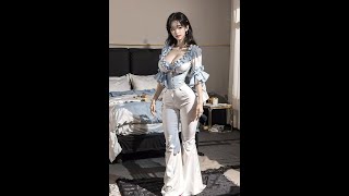 AI LOOKBOOK  Europe dress 유러피언 드레스 ドレス [4k Ai]