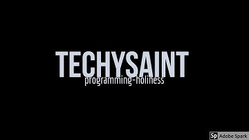 TECHYSAINT : Gokul Kartha’s Video Blog