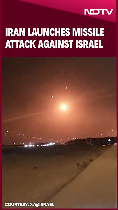 Iran Launches Missile Attack Against Israel