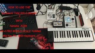 USE THE Juzisound 2 WITH MIDI Keyboard AND Audio Mixers Interfaces