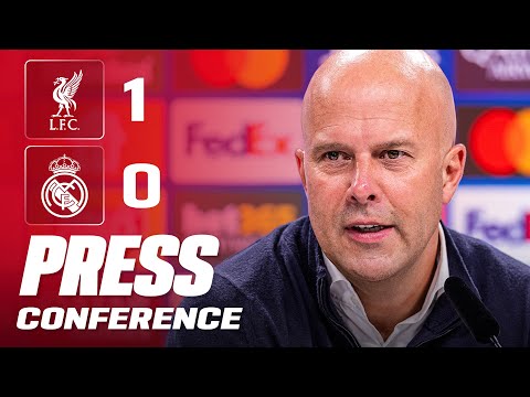 Arne Slot Post Match Press Conference Liverpool 1 0 Real Madrid Arne Slot Post Match Press Conference Liverpool 1 0 Real Madrid