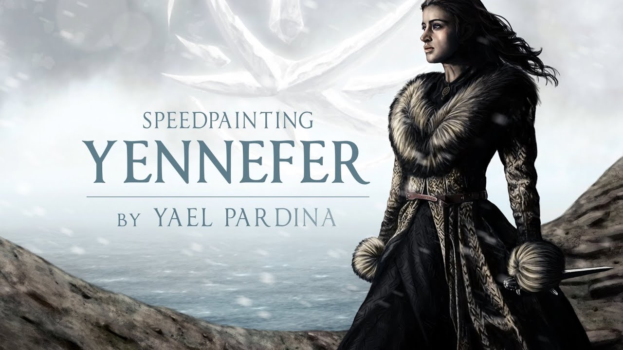 Speedpaint drawing – Yennefer of Vengerberg