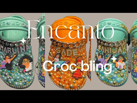 💫 DIY Custom Encanto Croc Bling 💫 