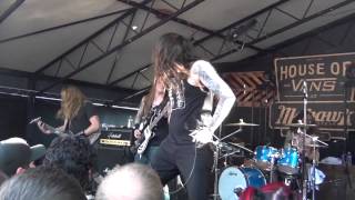 Skeletonwitch - Choke Upon Betrayal (live at The Mohawk SXSW &#39;13)