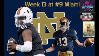 Riley Leonard and Notre Dame Battle Cam Ward's #9 Miami (Week 13 of 2024) by LastoftheRomans 61 views 5 days ago 1 hour, 7 minutes