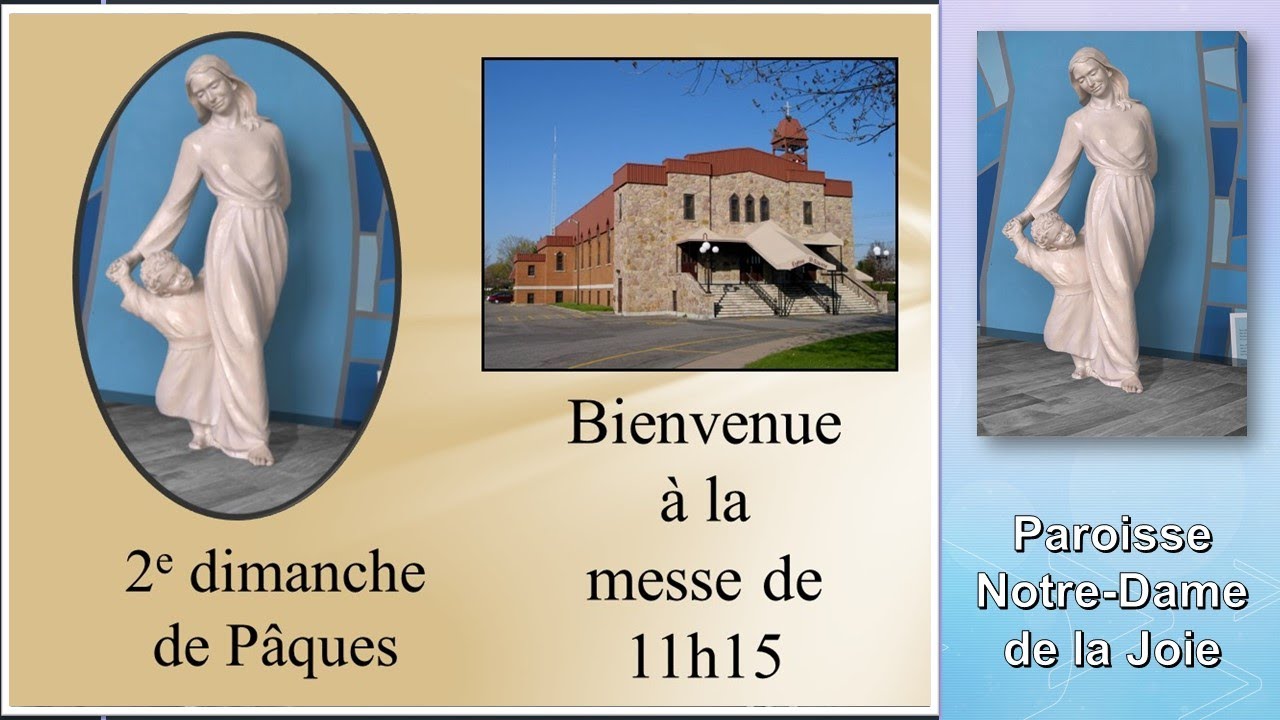 Messe du 2e dimanche de Pâques 2024 - Annee B - YouTube