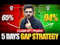Last 5 Days Strategy For Class 12 Physics🔥 | Score Full Marks in Physics Board Exam 2025