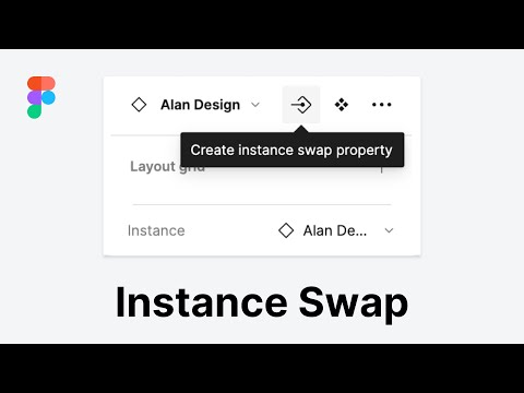 Instance Swap &amp; 命名技巧 | Figma 教學