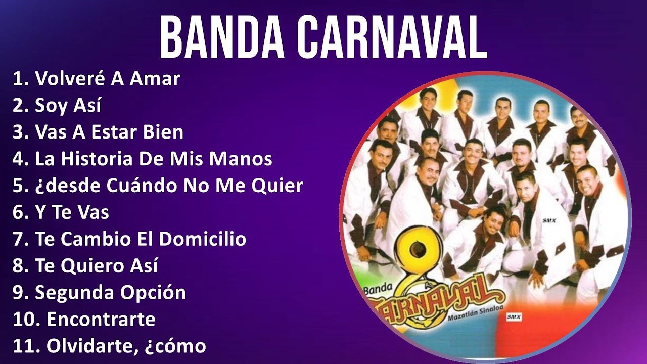 B a n d a C a r n a v a l 2024 MIX Top Hits Collection  2000s Music  Top Mexican Traditions L