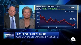 AMD had a very strong start to 2022 because of data center business, says CEO Lisa Su