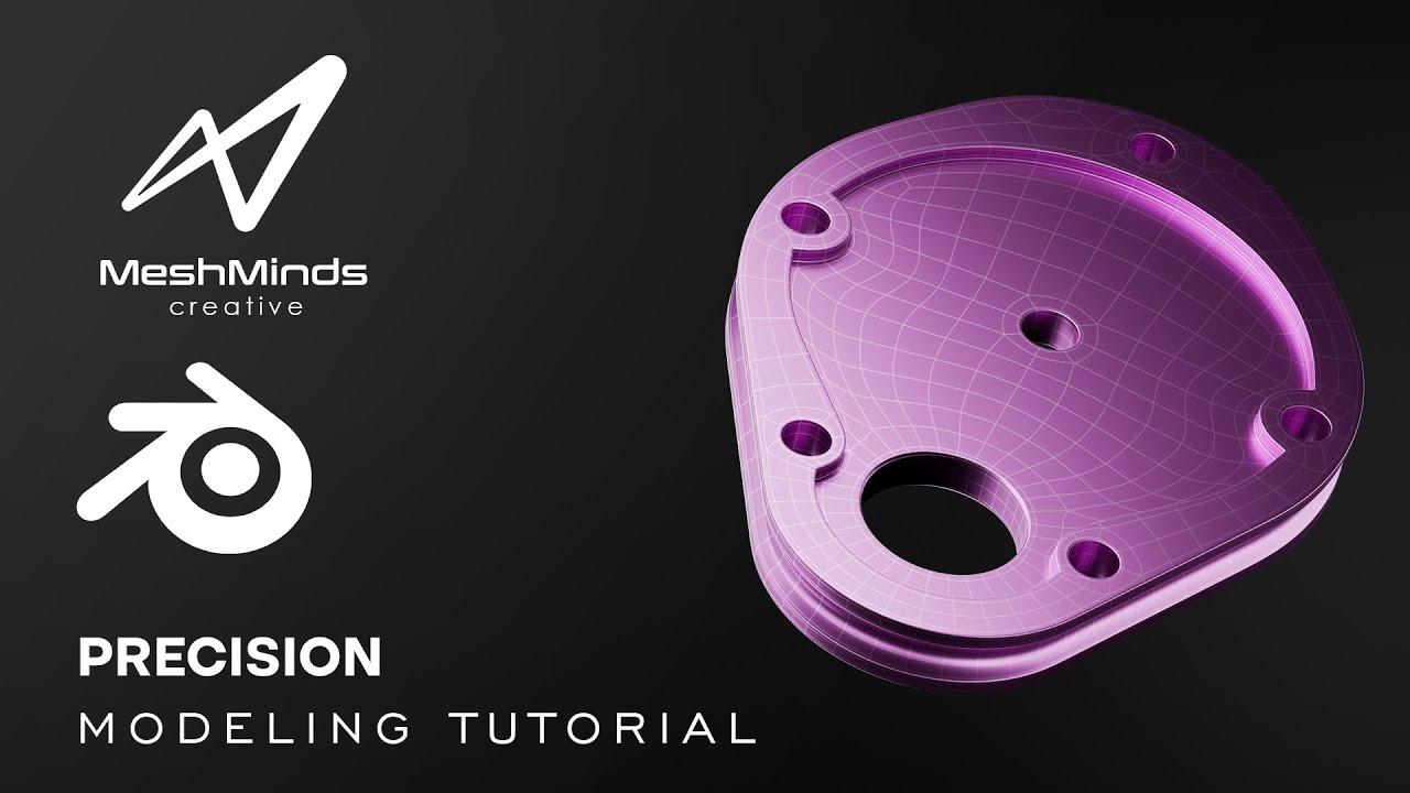 Precision Hard Surface Modeling in Blender – Tutorial #3 | MeshMinds ...