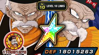 100% NEW STR F2P DR. GERO LEVEL 10 LINKS SHOWCASE!! Dragon Ball Z Dokkan Battle screenshot 3