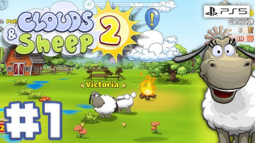 Clouds & Sheep 2 - Gameplay Walkthrough No Commentary - Part 1 (PS5)