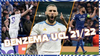 Los 15 goles en la Champions League 21/22 | Karim Benzema | Real Madrid