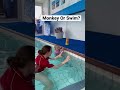 Baby Swim Skills - Monkey And Swimming