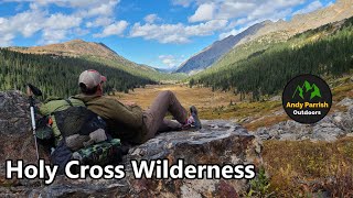 An Epic Backpacking Loop in The Holy Cross Wilderness