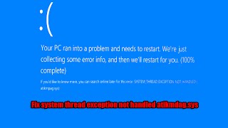 Fix system thread exception not handled