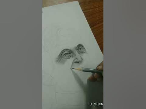 APJ Abdul Kalam realistic drawing tutorial - YouTube