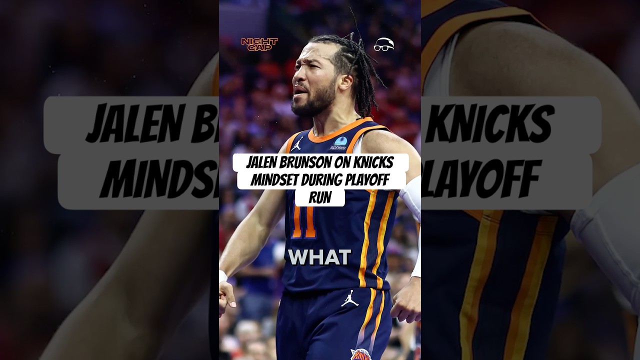 NBA Champ #JalenBrunson on the mindset heading into the Playoffs 👀 #FanaticsFest #Nightcap