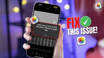 How to Fix "There Was an Error Saving This Video. Please Try Again Later" on iPhone