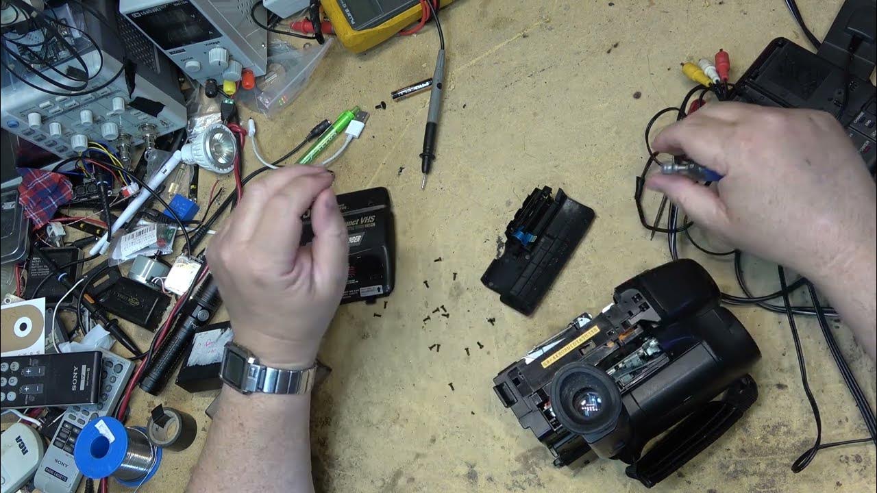 My FREE JVC VHSc Camcorder won't turn on lets find out why YouTube