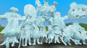 PLAYING AS AND FREEZE ALL DARK DECEPTION CHARACTERS In Garry