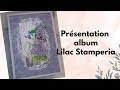 Prsentation album lilac stamperia