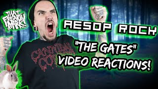 Chin Checks Out That New AESOP ROCK "The Gates" Official Music Video Reactions!