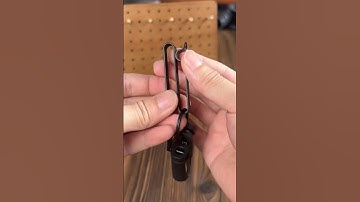 Keyunity KM00 |Ever come across a edc keychain that unlocks a lock without taking it off? #edctools